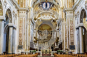 Cathedral of the italian city of mazara del vallo