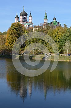 Cathedral and its reflection in the water