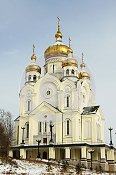 Cathedral in Khabarovsk, Russia