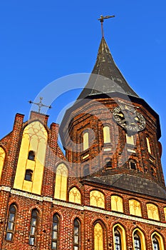 Cathedral of Koenigsberg. Gothic, a 14th century