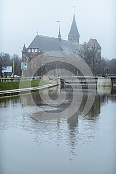 Cathedral of Koenigsberg on the Kneiphof Island