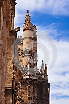 Cathedral La Giralda at Sevilla Spain