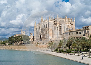 Cathedral La Seu in Palma de Mallorca