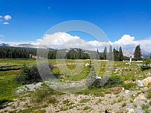 Cathedral Lakes in California