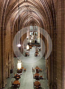 Cathedral of learning first floor view Pittsburgh University