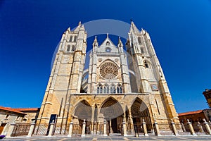 Cathedral of Leon, Spain photo