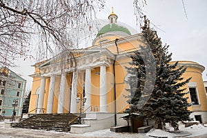 The Cathedral of the Life-Giving Trinity in the Danilov monastery