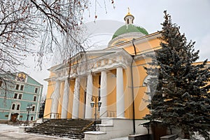 The Cathedral of the Life-Giving Trinity in the Danilov monastery