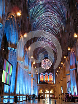 Cathedral Light Show