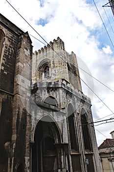 Cathedral in Lisbon city