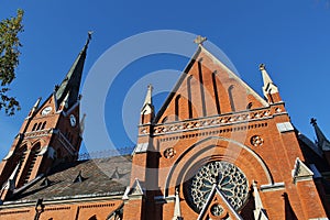 Cathedral in LuleÃÂ¥ photo