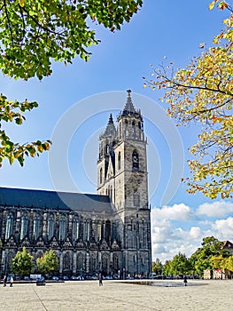 Cathedral of Magdeburg in Germany