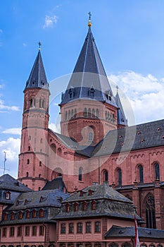 The cathedral in Mainz / Germany