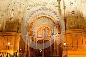 Cathedral of Majorca in Palma de Mallorca night