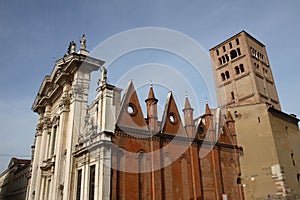 Cathedral in Mantova photo