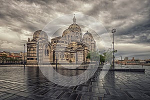 Cathedral in Marseille, France