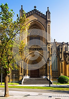 Cathedral of Mary Immaculate. Vitoria-Gasteiz, Spain