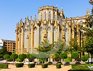 Cathedral of Mary Immaculate. Vitoria-Gasteiz, Spain photo