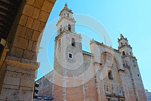 Cathedral of the merida city in yucatan, Mexico VI photo