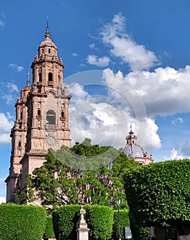 Cathedral in Morelia Mexico