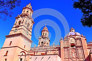 Cathedral of morelia in michoacan, mexico VIII
