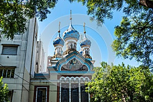 Cathedral of the Most Holy Trinity, Catedral ortodoxa rusa de la Santisima Trinidad in Buenos Aires, Argentina photo