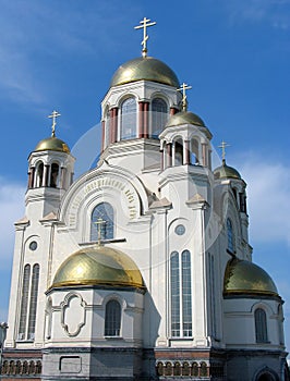 Cathedral in the names of all saints. Russia
