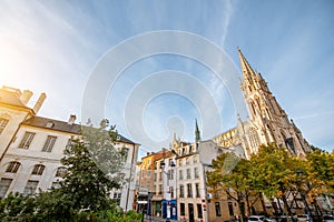 Cathedral in Nancy city, France