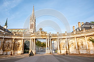 Cathedral in Nancy city, France