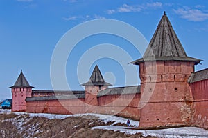 Cathedral of the Nativity in Suzdal. Church.