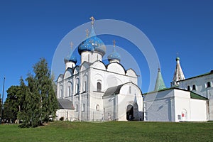 The Cathedral of the Nativity of the Theotokos in Suzdal, Russia photo