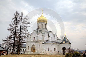 Cathedral of the Nativity of the Virgin. Savvino-Storozhevsky monastery. Zvenigorod, Russia.