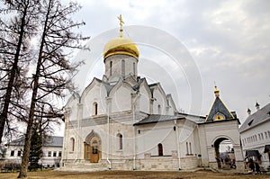 Cathedral of the Nativity of the Virgin. Savvino-Storozhevsky monastery. Zvenigorod, Russia.