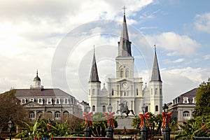 Cathedral in New Orleans on Jackston Square