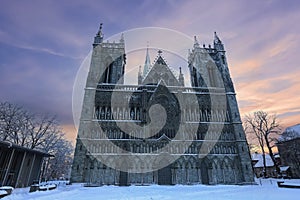 The cathedral Nidarosdomen, Trondheim