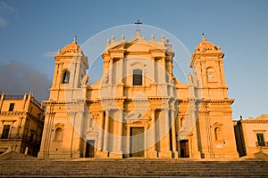 Cathedral of Noto, Sicily photo