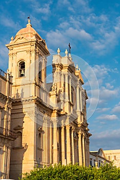 The cathedral of Noto in Sicily