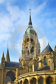 Cathedral of Notre Dame in Bayeux, France
