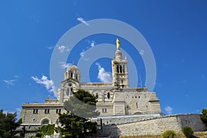 Cathedral Notre-Dame de la Garde in Marseille