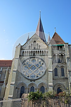 Cathedral Notre Dame in Lausanne, Switzerland
