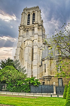 Cathedral notre dame in Paris