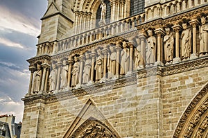 Cathedral notre dame in Paris