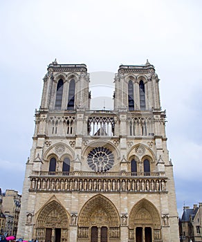 The Cathedral of Notre Dame in Paris, France