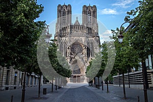 Cathedral Notre Dame in Reims