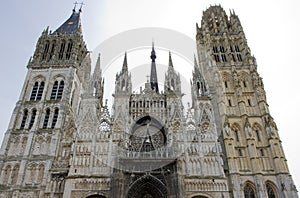 Cathedral Notre Dame, Rouen, Normandy, France photo