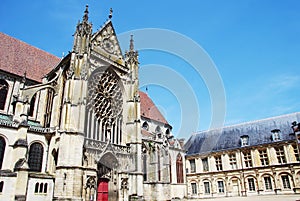Cathedral of old town of Sens - France