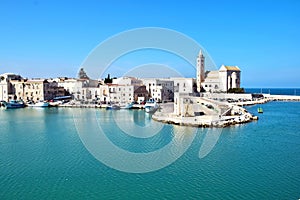 Cathedral in the old town of Trani