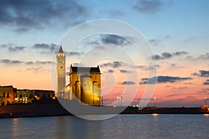 Cathedral in the old town of Trani