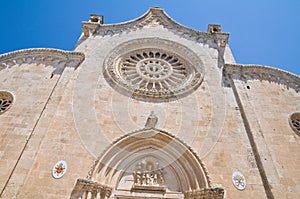 Cathedral of Ostuni. Puglia. Italy.