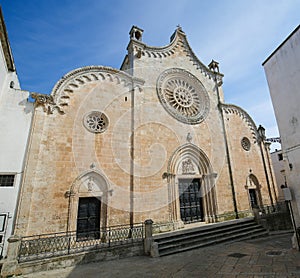 Cathedral of Ostuni, Puglia, Italy.